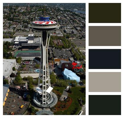 Space Needle Seattle Washington Image